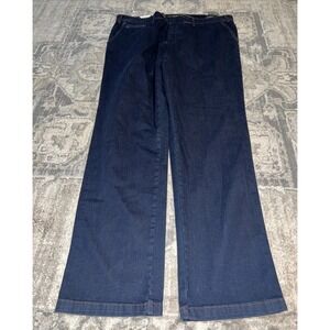 New BRAX Everest Men's Trousers Regular Fit Stretch Blue Chino Denim  Sz 40 X 34